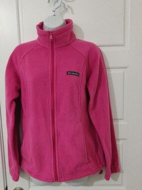 Ladies Pre-owned Columbia Fleece Jacket Size Medium